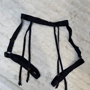 Very Sexy VS Black Strappy Garder Belt